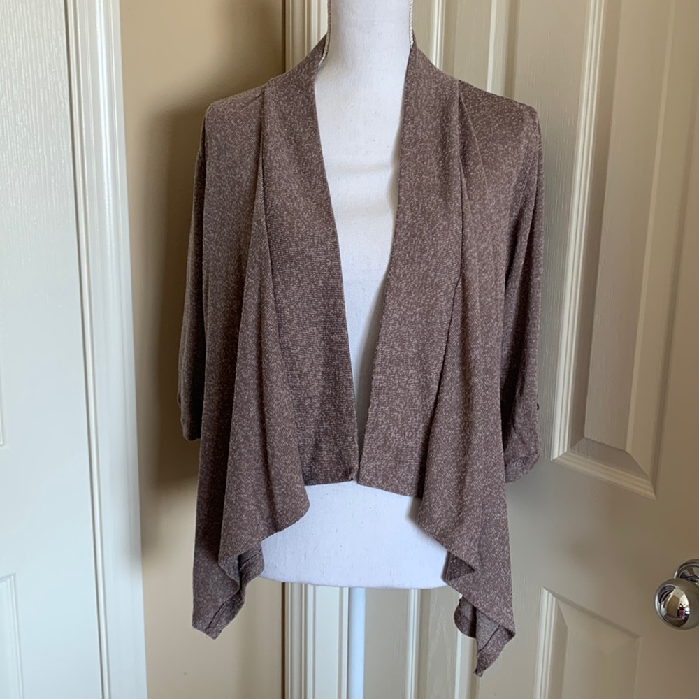 French laundry brown cardigan